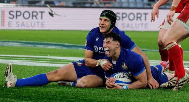 Italia agranda la crisis del rugby galés con la 14ª derrota consecutiva