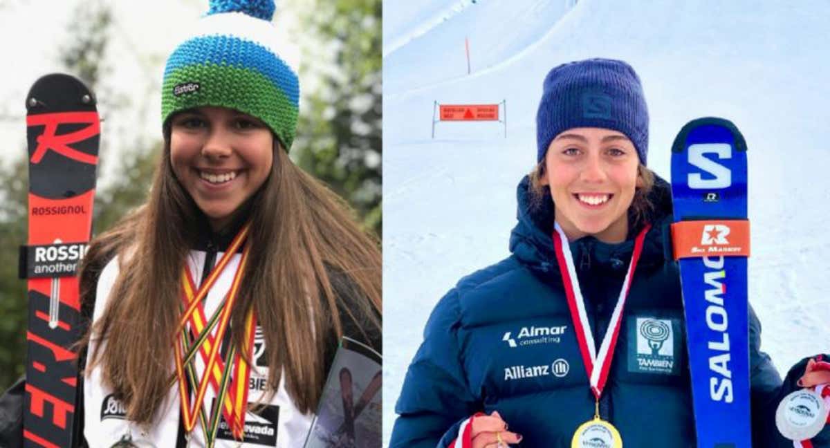 María Martín-Granizo y Audrey Pascual. /Comité Paralímpico Español