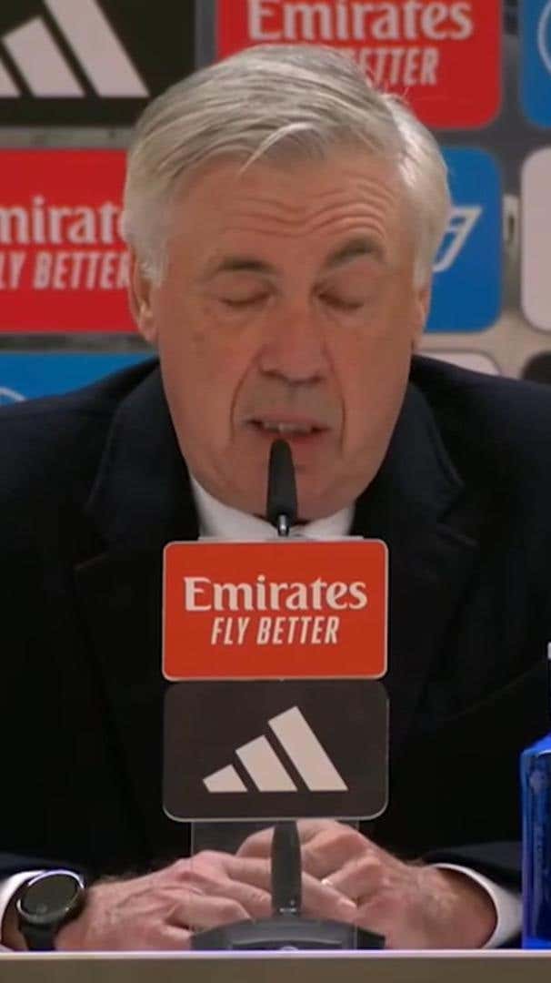 Ancelotti, sobre el penalti: «La gente de fútbol no entiende esto»