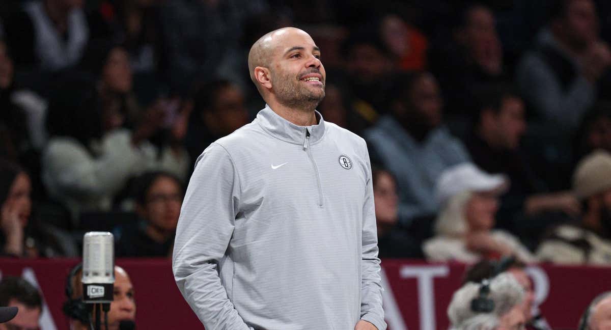 Jordi Fernández, técnico español de los Brooklyn Nets./Reuters