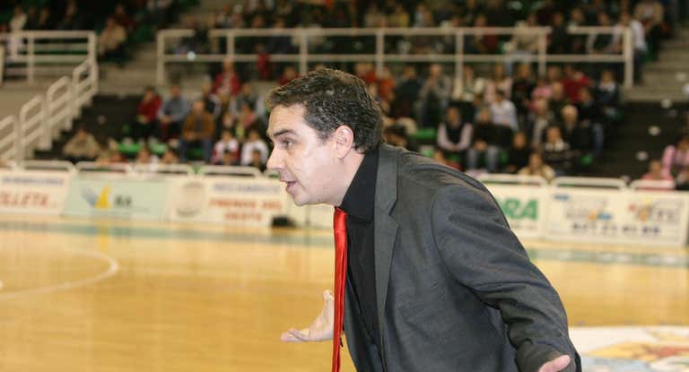 Piti Hurtado, en su época como entrenador.