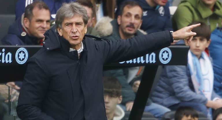 El entrenador del Betis, Manuel Pellegrini.