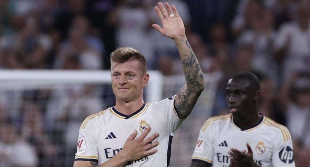 Toni Kroos, durante su último partido con el Real Madrid.