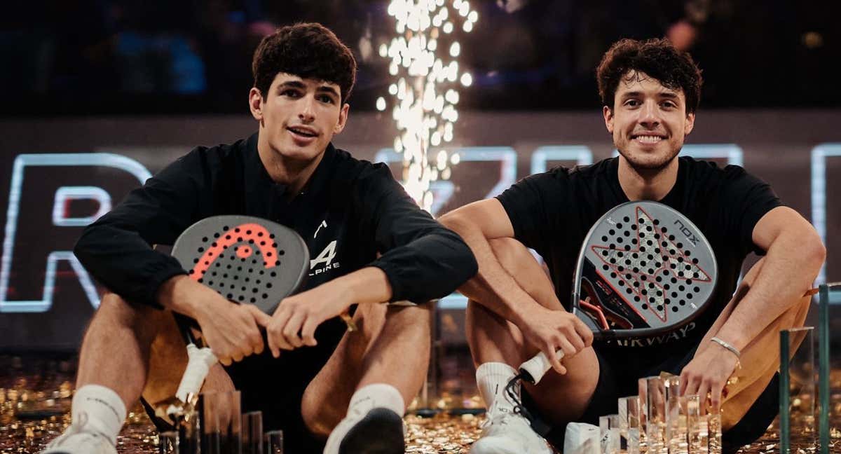 Arturo Coello y Agustín Tapia, la pareja número 1 del mundo. /RRSS PREMIER PADEL