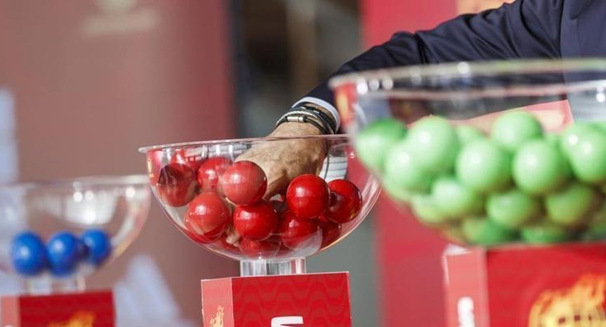Sorteo de Copa del Rey.