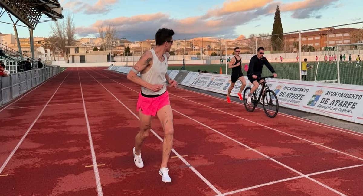 Jakob Ingebrigtsen (24), en su stage en Granada.