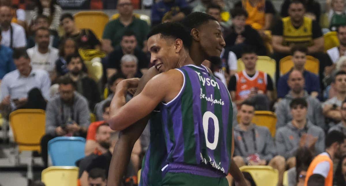 Unicaja celebra su pase a semifinales. /EFE