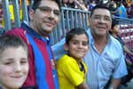 La historia del abuelo de Gerard Martín: «Estuve cuando pusieron la primera piedra del Camp Nou y ahora veré a mi nieto jugar en el nuevo»
