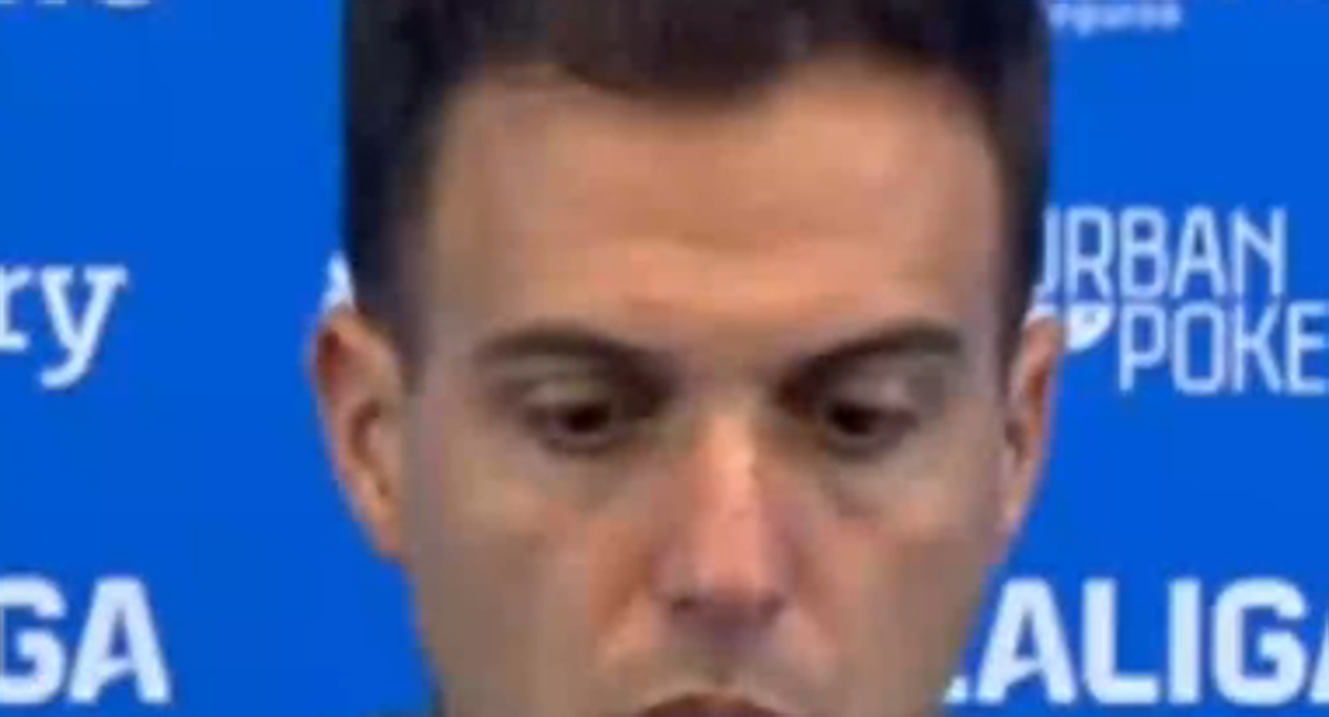 Borja Jiménez se queja del VAR después de lo ocurrido en Butarque