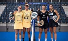 Bea González y Claudia Fernández se reafirman en el partido con más 'morbo' del Riad P1