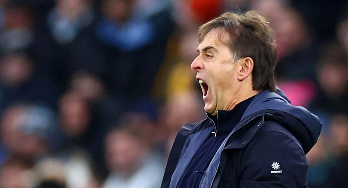 Julen Lopetegui, en su etapa en el West Ham. /GETTY