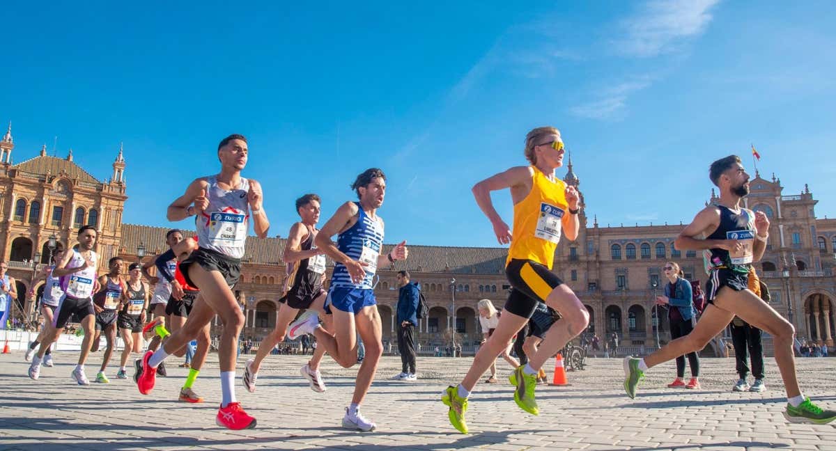 Maratón de Sevilla. /RRSS de Zurich Maratón Sevilla