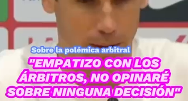 El entrenador del Rayo Vallecano no quiso polemizar por el gol anulado frente al FC Barcelona.