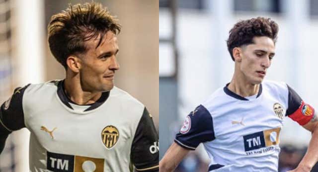 La delantera del Valencia irrumpe: Mario Domínguez a ritmo de gol y Aimar Blázquez con la Selección