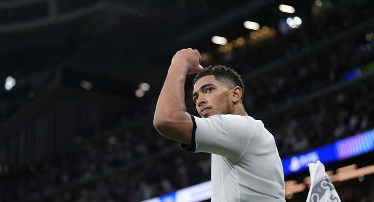 Bellingham, tras el triunfo del Real Madrid ante el City.
