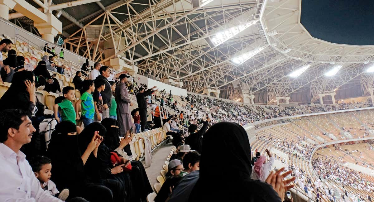 Estadio King Abdullah Sports en Yeda. /Reuters