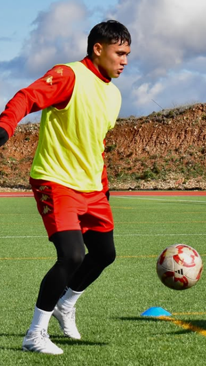 Jared Escalante, uno de los jugadores mexicanos del proyecto. MEXICOFC.