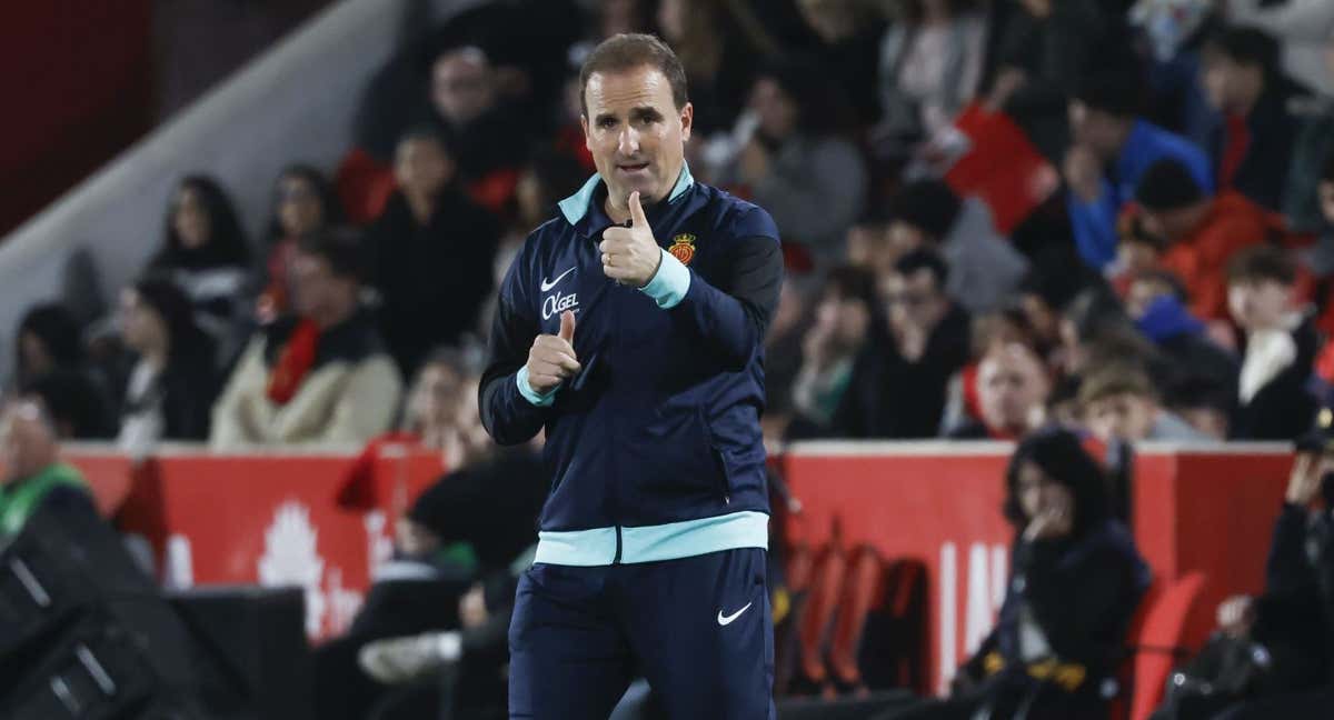 El entrenador del Mallorca, Jagoba Arrasate./EFE