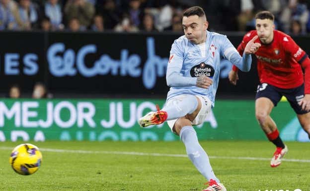 Aspas anota el tanto de la victoria del Celta LALIGA