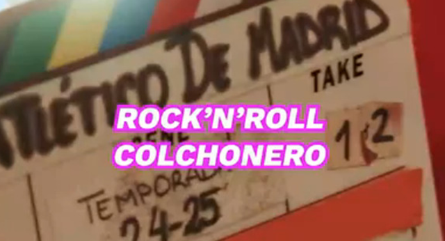 Gallagher ‘da el cante’ en el último vídeo del Atlético de Madrid
