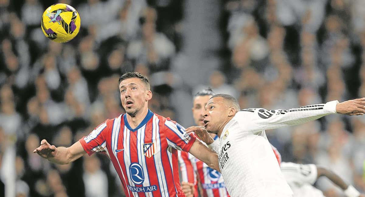 Último derbi madrileño. /AFP