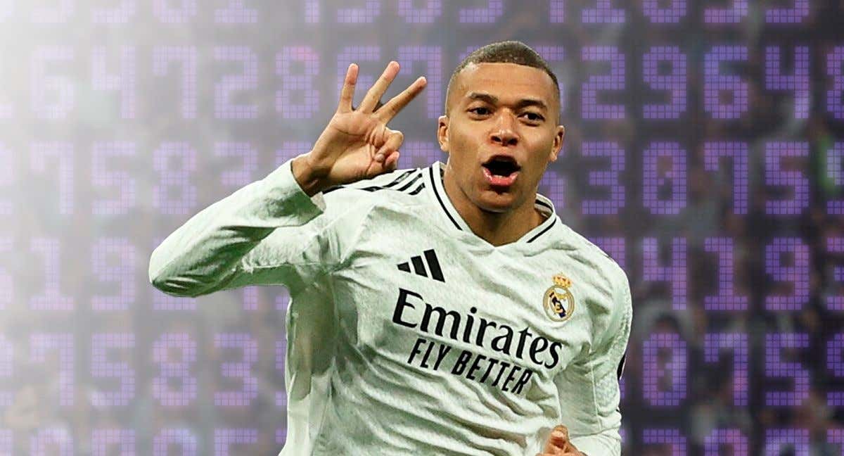 Los datos ofensivos de Mbappé se alejan de los de su periodo de adaptación en el Real Madrid./FOTO: REUTERS/VIOLETA SANTOS MOURA