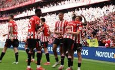 El Athletic se pasea ante un Valladolid que se hunde sin remedio