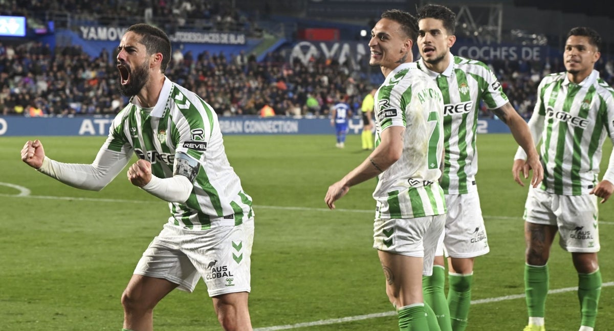Isco saca la varita para domar al Getafe y disparar al Betis hacia Europa