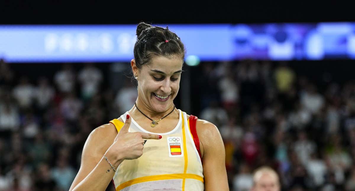 Carolina Marín es la deportista más admirada según el Barómetro Ídolas del Deporte. /AFP