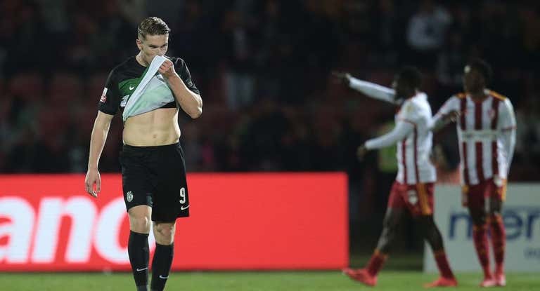 Gyökeres lamenta el empate ante el AVS en el último partido.