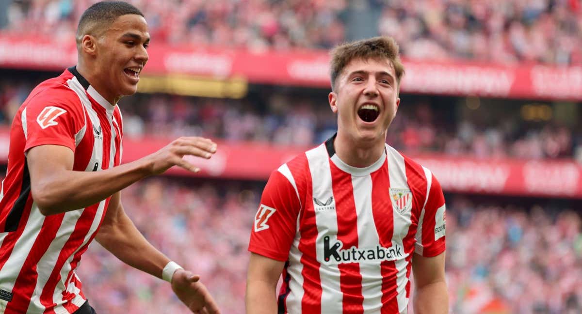 Mikel Jauregizar celebrando un gol de Athletic Club. /REUTERS