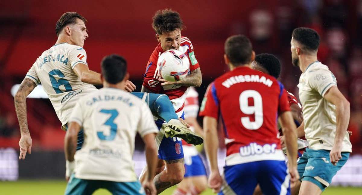 Jornada 9 de LaLiga Hypermotion entre Granada y Córdoba.