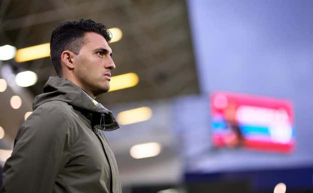 Arturo Ruiz en Ipurua ante el Eibar.  INSTAGRAM: ARTURO RUIZ