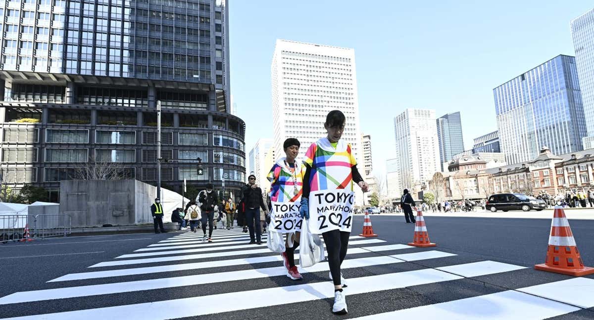 Maratón de Tokio./Getty