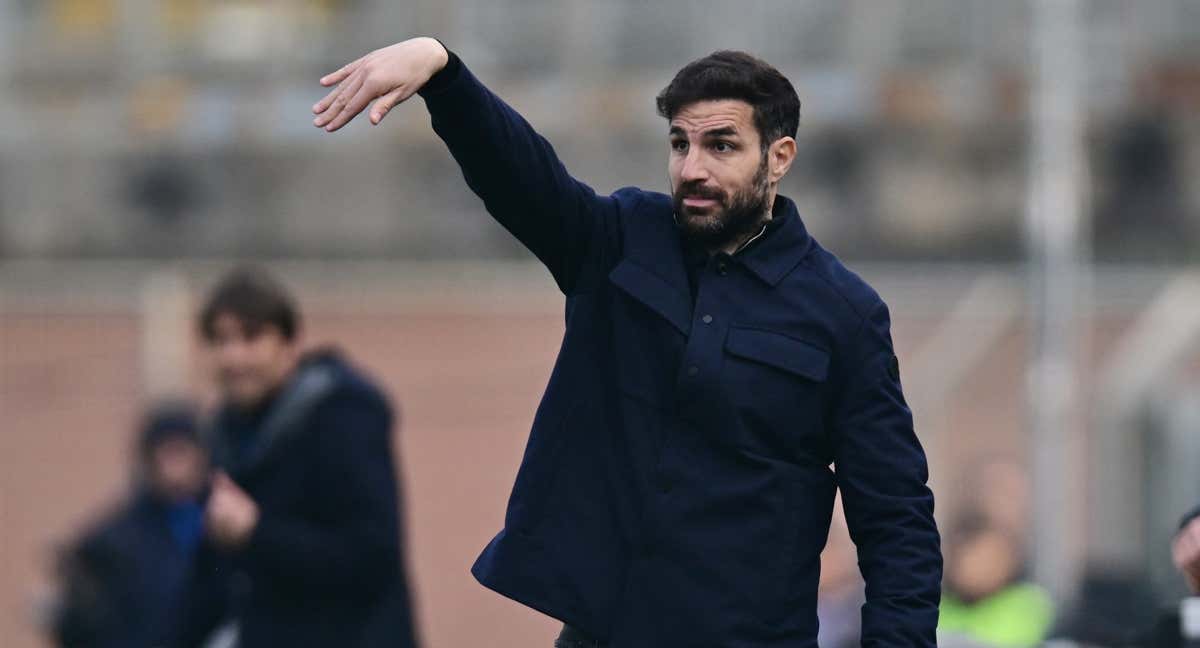 Cesc Fábregas, durante un partido contra el Como./REUTERS