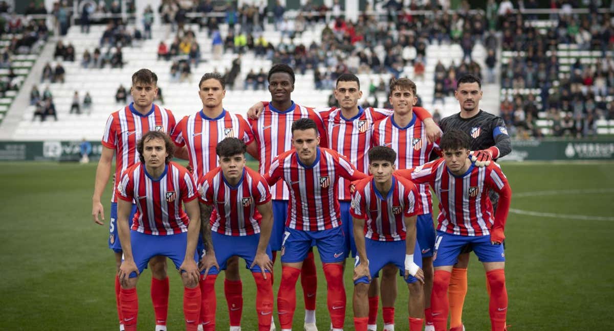 El equipo que empató en el Maulí 2-2 el pasado fin de semana. /ATLÉTICO DE MADRID