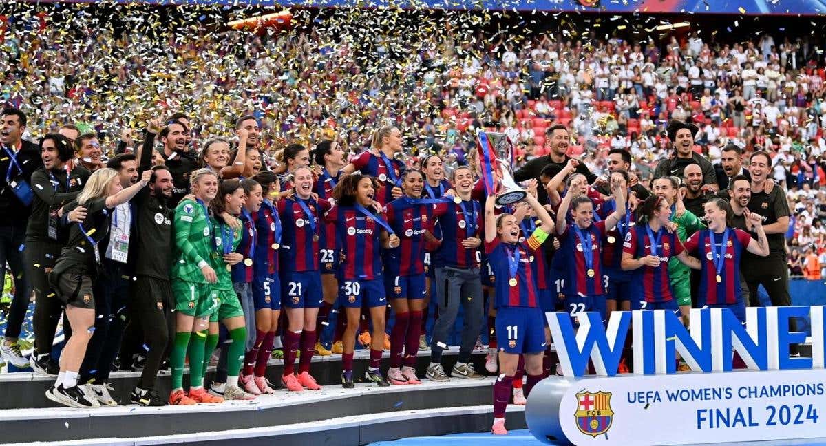 El Barça es el vigente campeón de la UWCL./UEFA