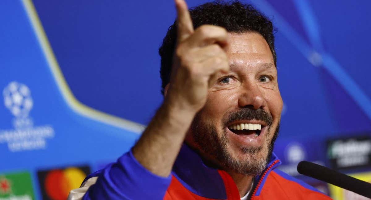 Simeone no ve un favorito para el partido ante el Madrid. /REUTERS