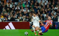Rodrygo y Brahim dan ventaja al Madrid para la final del Metropolitano