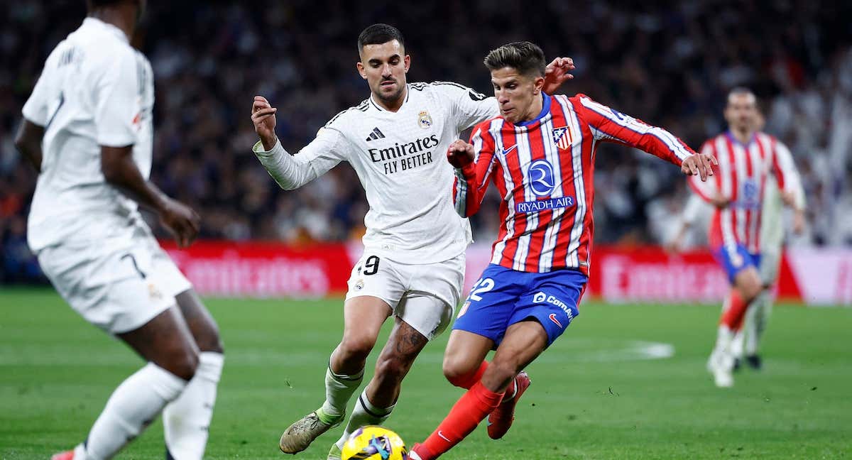 Derbi madrileño entre Real Madrid y Atlético de Madrid.