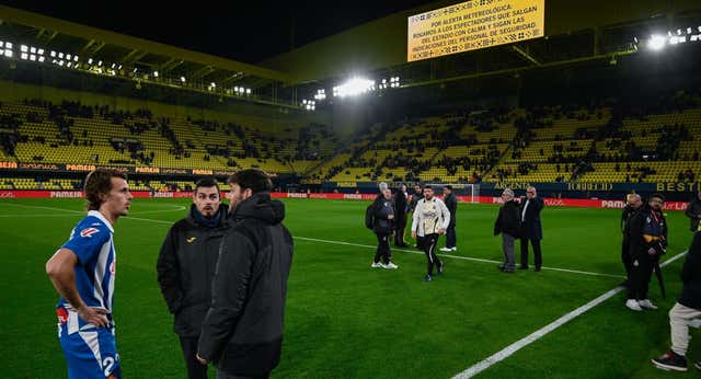 LaLiga apuró el aplazamiento del Villarreal – Espanyol por si se levantaba la alerta en acuerdo con ambos clubes