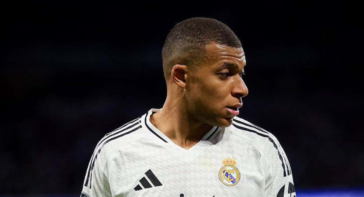 Mbappé, con el Real Madrid./REAL MADRID