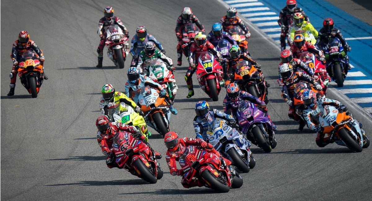 Parrilla de MotoGP.