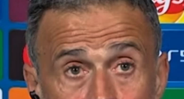 Luis Enrique intenta entender la inexplicable derrota de su equipo