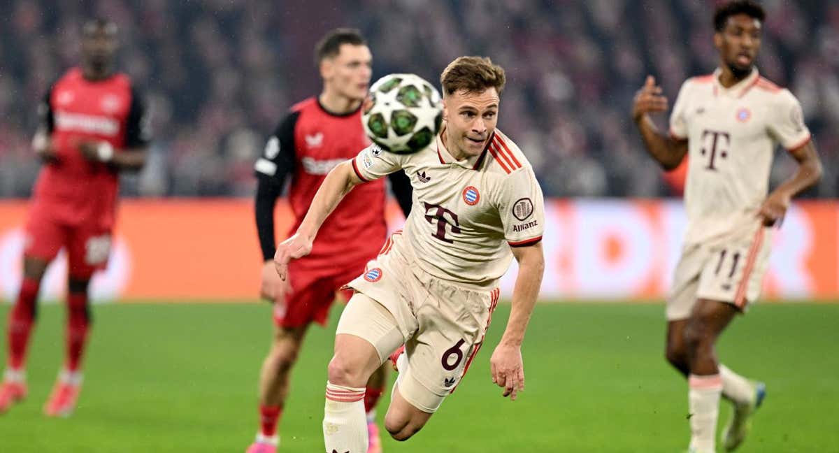 Joshua Kimmich, durante un encuentro con el Bayern de Múnich. /Reuters