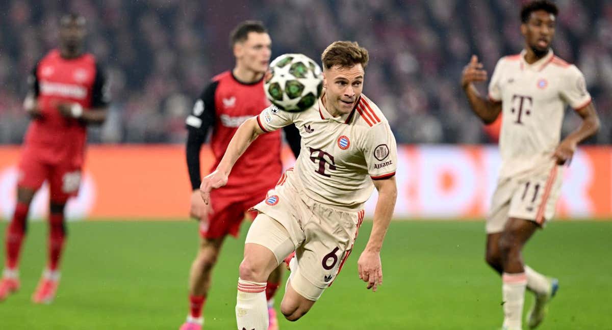 Joshua Kimmich, durante un encuentro con el Bayern de Múnich.