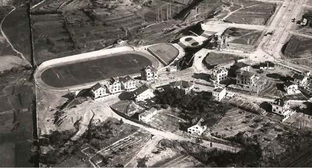 El homenaje casi imperceptible al antiguo estadio Metropolitano que perdura en las alturas de las calles de Madrid