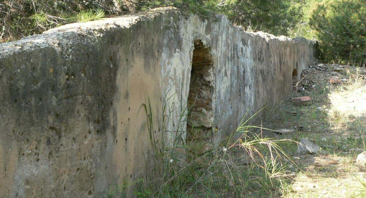 El Paredón de Paterna donde fue fusilado./Las Provincias