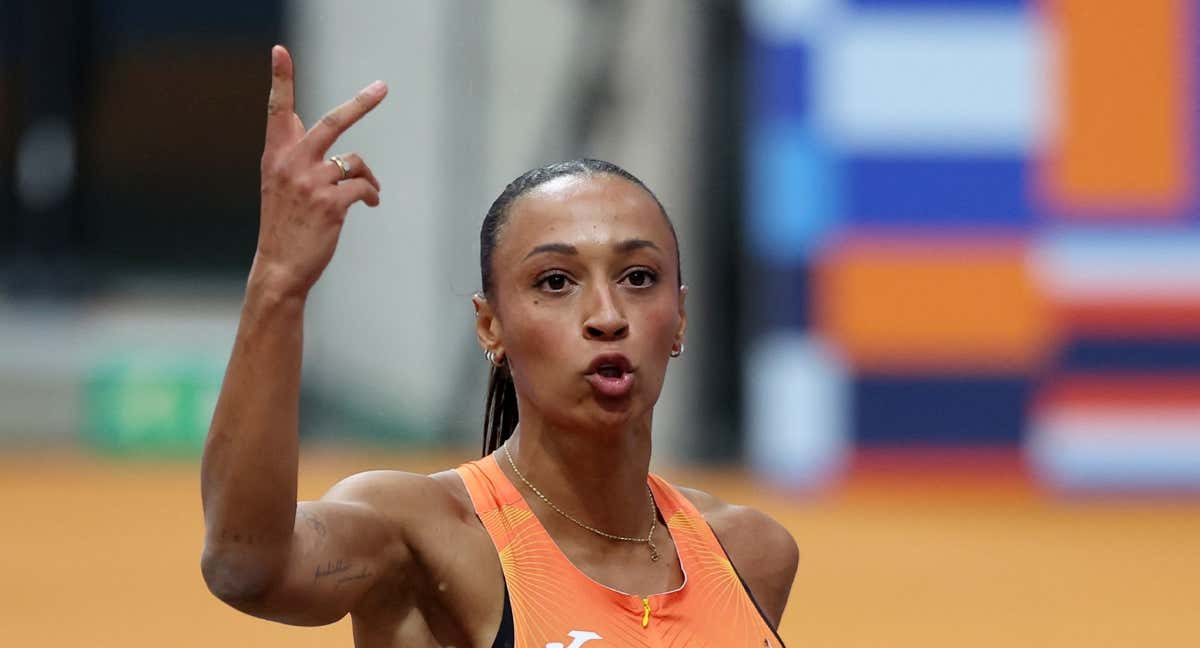 Ana Peleteiro, durante el Europeo de Atletismo