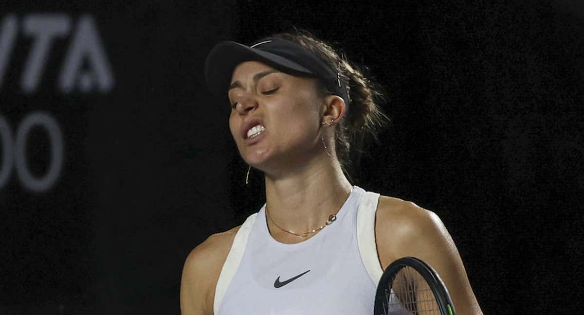 Paula Badosa, en un torneo reciente. /EFE